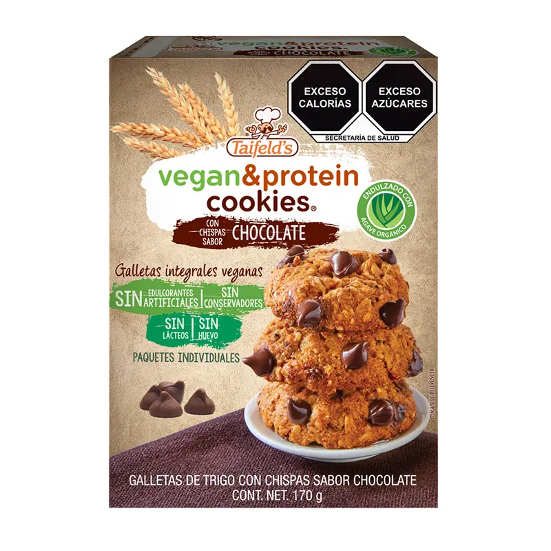 Vegan & Protein Choco Cookies 170g