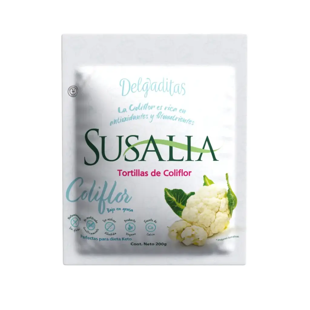 Tortilla delgadita Coliflor 200g