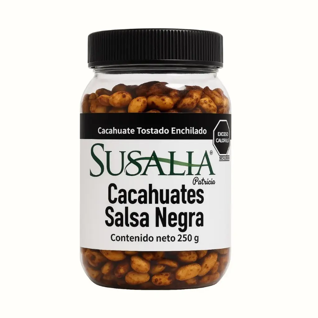 Cacahuate Salsa Negra 250g