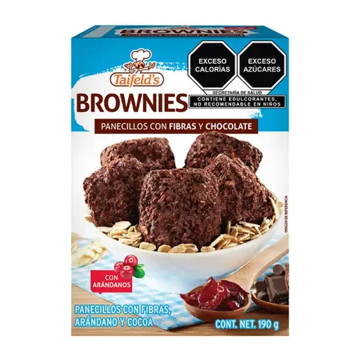 [0393-ECO-ECO] Brownies de Fibra y Chocolate 190g