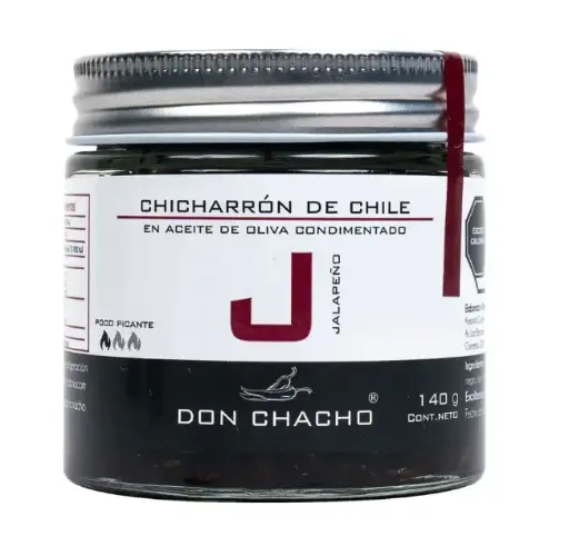 [7203-ECO-ECO] Chicharrón Jalapeño Don Chacho 140g