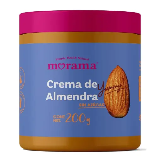 [8022-ECO-ECO] Crema Almendra Sin Azucar Morama