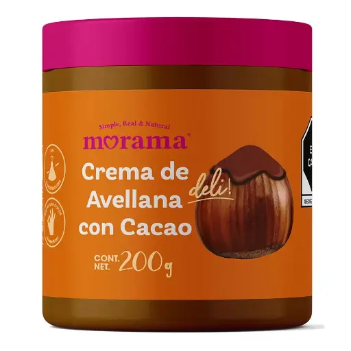 [8008-ECO-ECO] Crema Avellana Cacao Morama 200g