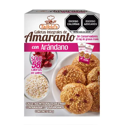[1109-ECO-ECO] Galleta Amaranto y Arandano 190g