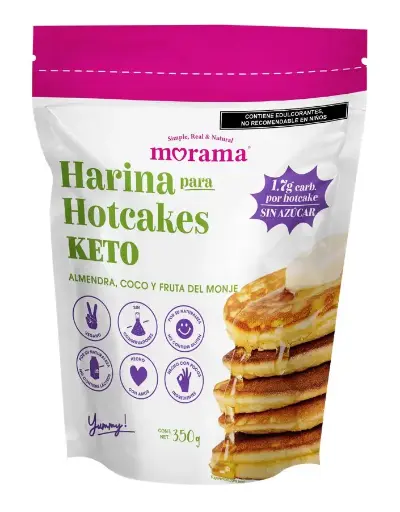 [8720-ECO-ECO] Harina para Hotcakes KETO 350g